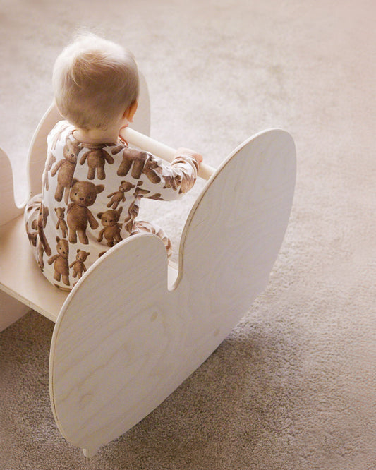 NUPPU rocking horse | birch