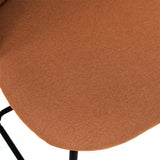 Nano 25'' Upholstered Low Back Counter Stool (Set of 2)