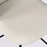 Nano 25'' Upholstered Low Back Counter Stool (Set of 2)