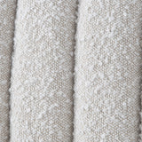 Nash Contemporary Boucle Fabric Bed with Deep Channel Tufting for Luxurious Bedroom Style