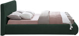 Nash Contemporary Boucle Fabric Bed with Deep Channel Tufting for Luxurious Bedroom Style