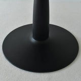 New Haven Modern 35" Black Round Dining Table