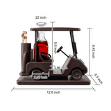 Golf Decanter Whiskey Decanter - (600ml Decanter)