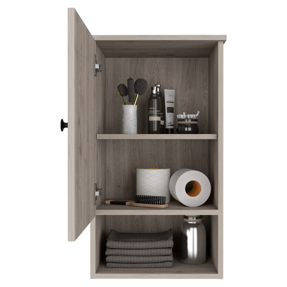 Cottonwood Medicine Single Door Cabinet, Three Shelves