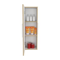 Magna Medicine Single Door Cabinet, Three Shelves