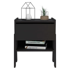 Caladium Nightstand, One Drawer, One Open Shelf