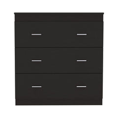 Classic Three Drawer Dresser, Superior Top, Handles