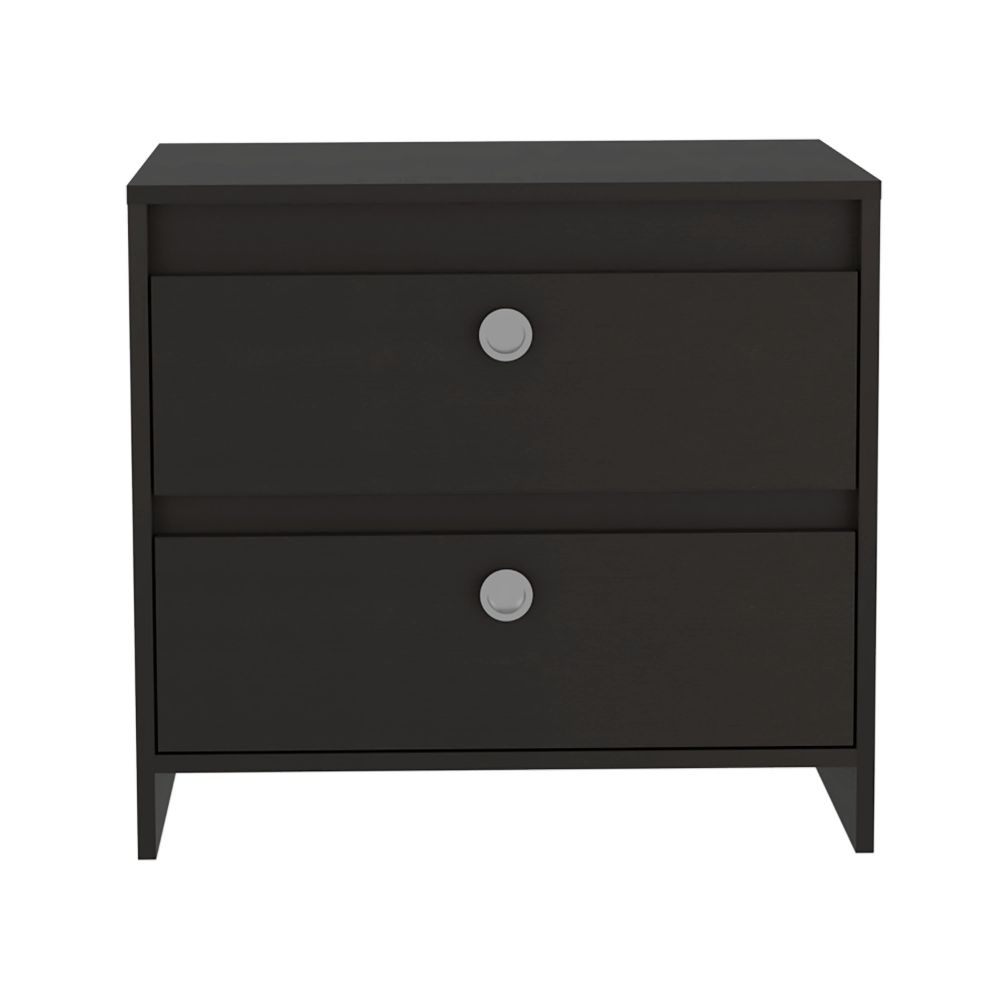 Bacopa Nightstand, Two Drawers, Superior Top