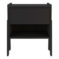 Caladium Nightstand, One Drawer, One Open Shelf