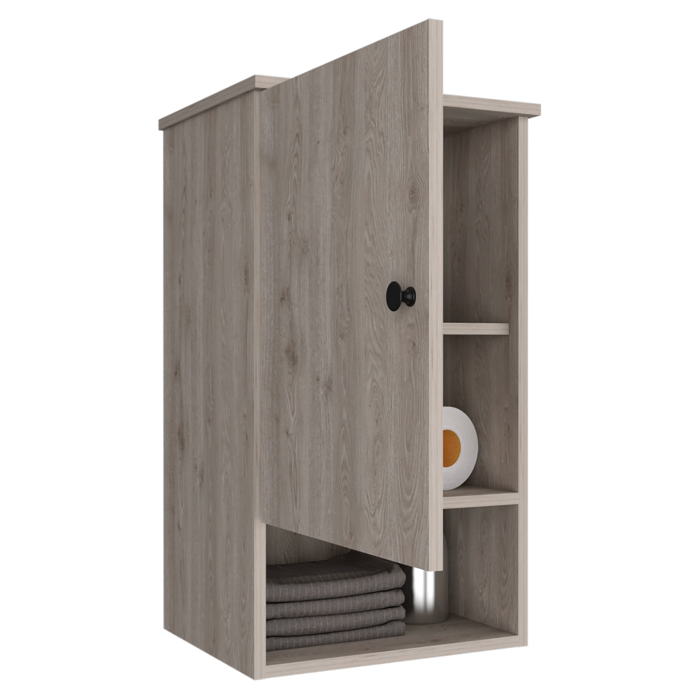 Cottonwood Medicine Single Door Cabinet, Three Shelves