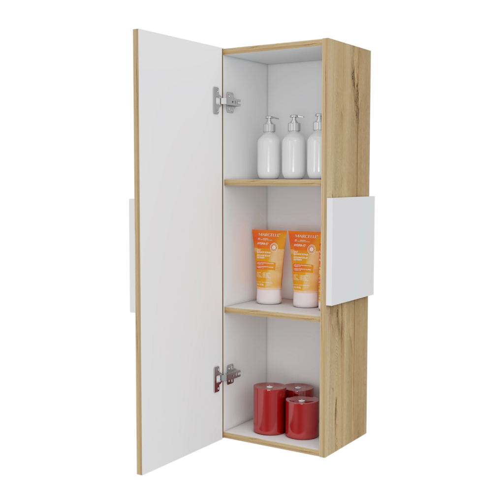 Magna Medicine Single Door Cabinet, Three Shelves