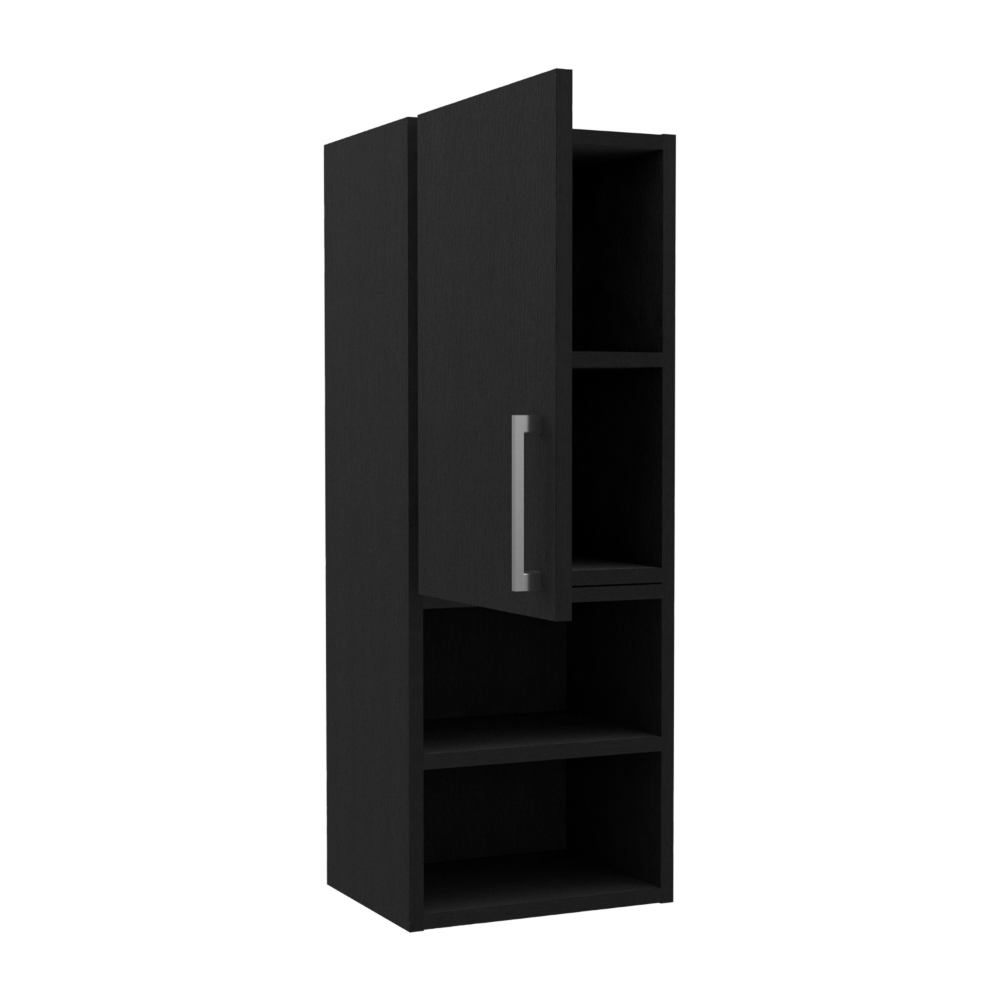 Cairo Medicine Single Door Cabinet, Two External Shelves, Two Interior Shelves