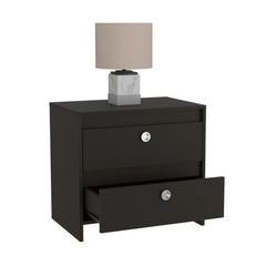 Bacopa Nightstand, Two Drawers, Superior Top