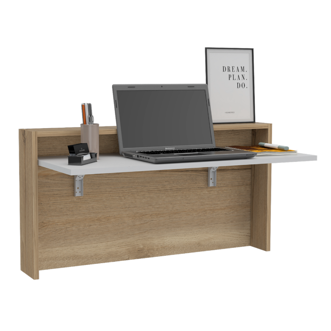 London Floating Desk, Wall Assembly