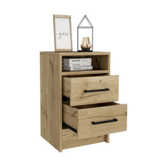 Bianco Nightstand, Two Drawers