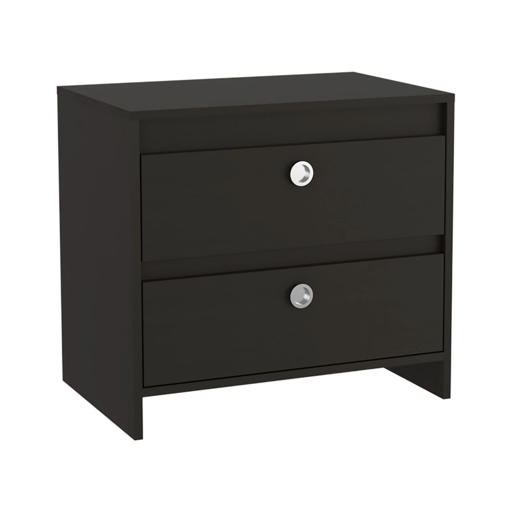 Bacopa Nightstand, Two Drawers, Superior Top