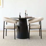 New York Modern Boucle Upholstered Dining Chair (Set of 2)