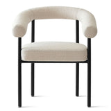 New York Modern Boucle Upholstered Dining Chair (Set of 4)