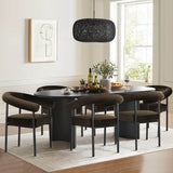 New York Modern Velvet Dining Chair (Set of 8)