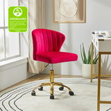 Chandra Velvet Office Chair