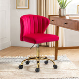 Chandra Velvet Office Chair