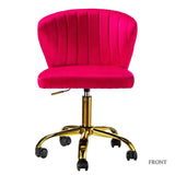 Chandra Velvet Office Chair