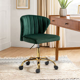 Chandra Velvet Office Chair