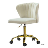 Chandra Velvet Office Chair