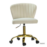 Chandra Velvet Office Chair