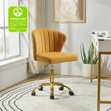 Chandra Velvet Office Chair