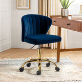 Chandra Velvet Office Chair