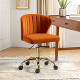 Chandra Velvet Office Chair