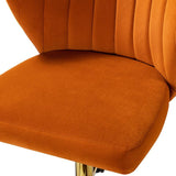 Chandra Velvet Office Chair