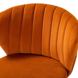 Chandra Velvet Office Chair