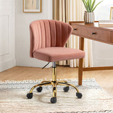 Chandra Velvet Office Chair
