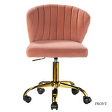 Chandra Velvet Office Chair