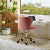 Chandra Velvet Office Chair