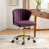 Chandra Velvet Office Chair