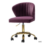 Chandra Velvet Office Chair