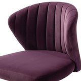 Chandra Velvet Office Chair