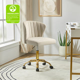 Chandra Velvet Office Chair