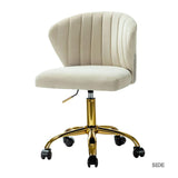 Chandra Velvet Office Chair