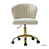 Chandra Velvet Office Chair