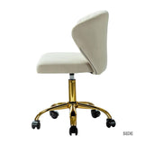 Chandra Velvet Office Chair
