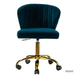 Chandra Velvet Office Chair