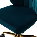 Chandra Velvet Office Chair