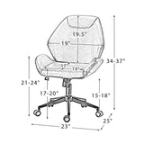 Quentina Vegan Leather Office Chair