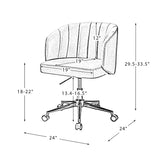 Emesto Vegan Leather Task Office Chair