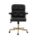 Denise Upholstered Swivel Office Chair