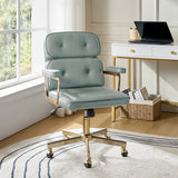 Denise Upholstered Swivel Office Chair